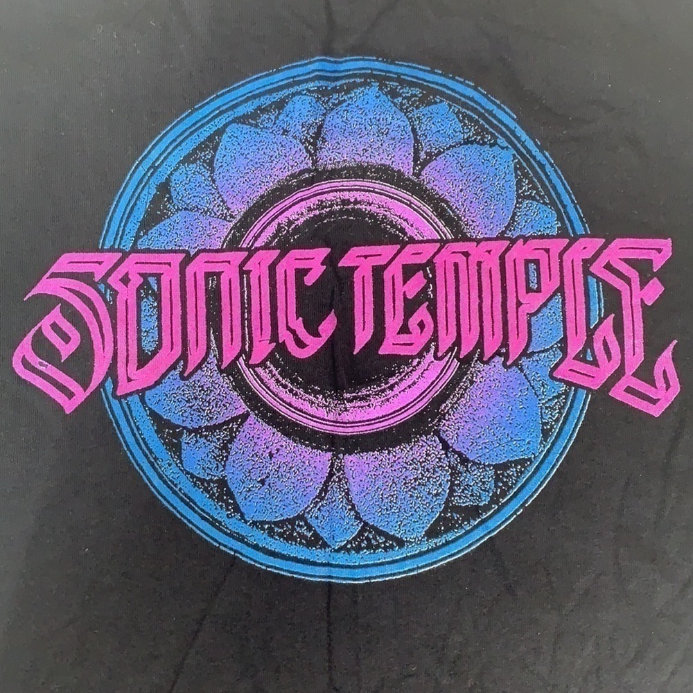 Sonic Temple official merchandise music festival racer back tank top size medium
